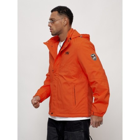 Sports male jacket, size 56, orange color-1