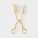 Pods for serving rectangular "rhat gold", h = 22 cm, gold color