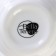 Porcelain capacity for honey with a spoon Bellatenero, 300 ml, white color