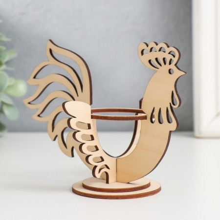 Easter stand "Cockerel" 14.5x10.3x10 cm (set of 5 parts)-2