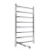 Electric towel "Laris" Jazz P8, 400x800 mm, 130 watts, left