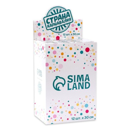 New Year's pneumatic clap "Happy New Year" Patterns 30 cm-2