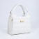 Bag Female Tout with zipper, white color
