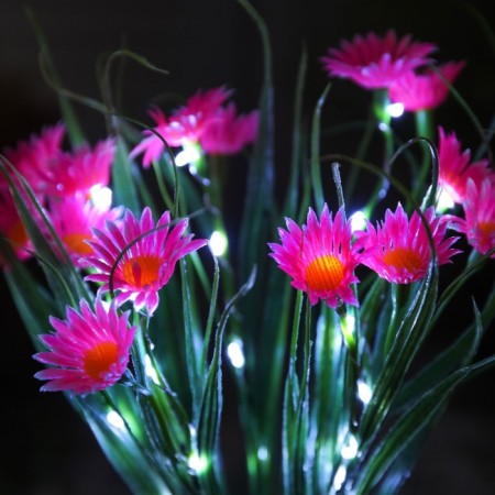Garden lamp on the solar battery "Margarita", 70 cm, 42 LED, glow of white-2