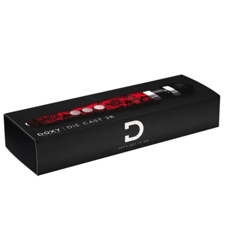 Vibro -massager doxy die Cast 3r, 28 cm, roses-1