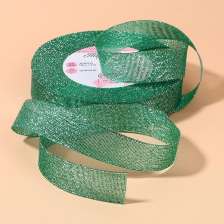Bricky tape, 20 mm, 23 ± 1 m, green color No. 41-1