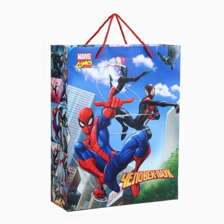 Gift package 3D 40x31x11.5 cm, spider man-4
