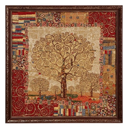 Tapestry "Tree of the Life of Klimt" 50*50 cm