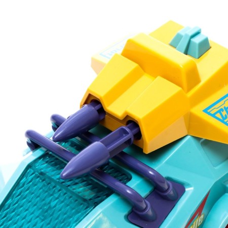 Tiger tank, shoots rockets, light and sound, works from batteries, color colorful color-3