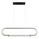 Bayerlux lamp "RUKI" 57W LED gold 83x4.5x21cm