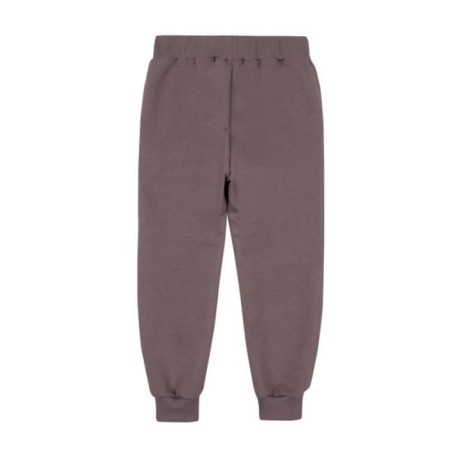 Pants for a boy BASIC, height 122 cm, brown color-1