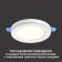 Luminer built -in LED NovOCH. Span, 6W, LED, 30x110x110 mm, white color