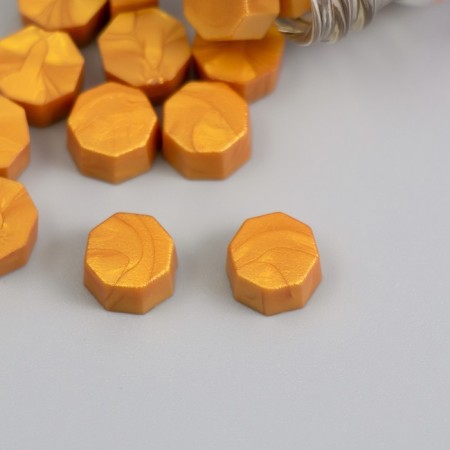 Surgut in granules in the jar "octagonal" gold 2x9 g set 2 pcs 4.5x3x3 cm-2