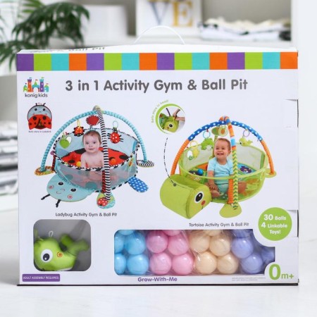 Developing rug "Tortilla" 3 in 1, toys, 30 centers. Sharov-8