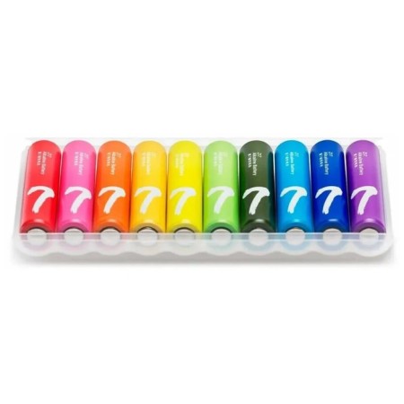 Battery alkalin Xiaomi zmi rainbow zi7, AAA, LR03-10BOX, 1.5 V, 10 pcs.-2