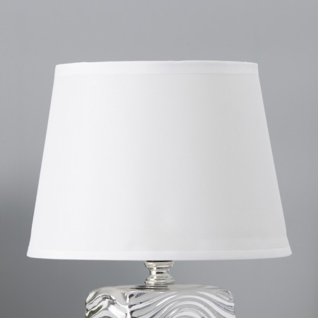 Traffic lamp with lampshade Risalux "Avyiro", E14, 40 W, chrome, 18 × 18 × 28 cm-2
