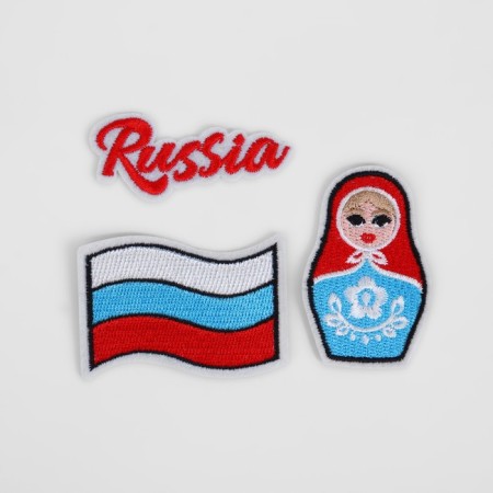 Набор термоаппликаций «Россия», 3 шт-1