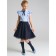 Skirt with lace, height 158 ​​cm