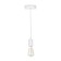 Lamp "Skin" E27 40W white 10x10x16-60cm