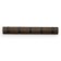 Horizontal Flip wall hanger, 5 hooks, walnut
