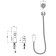 LEMARK VILLA LM4847C bathtub mixer, single -leaf, pour 221 mm, on board the bath, chrome