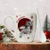 Ceramic mug with a spoon of "fairy -tale New Year", 310 ml, white color