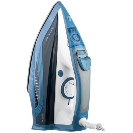 Iron Brayer BR4002, 2400 W, ceramic sole, 25 g/min, 360 ml, blue-5