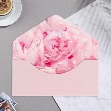 The envelope for the money is "the most beautiful!" Soft Tach, embossing, 9x19 cm-3