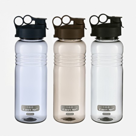 Water bottle, 2 l, 33 x 10.5 cm, with sieve, mix