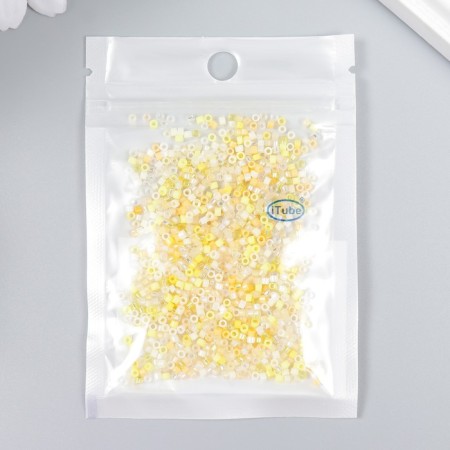 Glass 12/0 "Mercitter. Yellow Assorted" 10 g-2