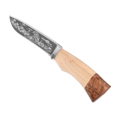 Hunter Knock "Frodi" 27.8cm, blade 145mm/2.8mm tree, beige-1