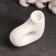 Bray candlestick white sand, 10x4x10cm