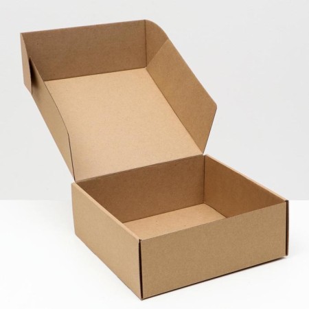 Self -assembly box, craft, 25 x 25 x 9.5 cm-1