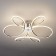 Lozanna 63W LED 4200K chrome chandelier