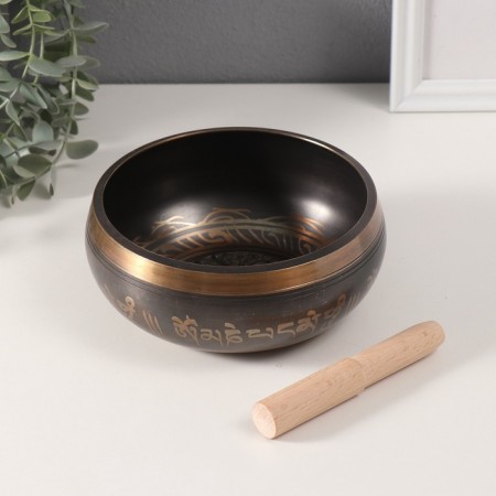 Singing bowl 6.5x15x15 cm-4
