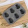 The form for baking "Elin marble. Cupcake ”, 27.5 × 18 × 3 cm, 6 cells, anti -stick coating, color gray color
