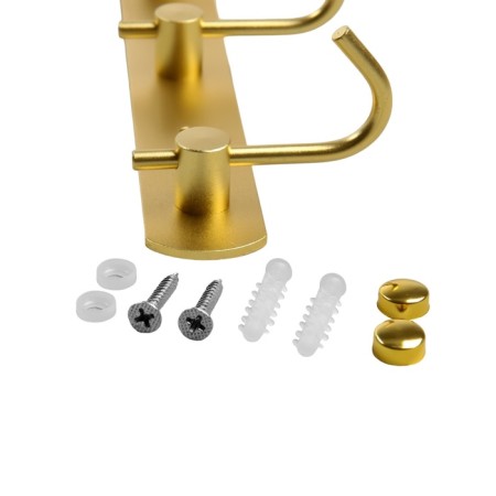 Cappio CVT004 hanger, metallic, three -horn, color gold-5