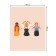 Tables on the table “Recognition of love”, rectangular, Saten, size 145x180 cm