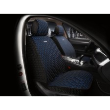 Front seats Carfashion Iceberg Front, Black/Black/Blue Color