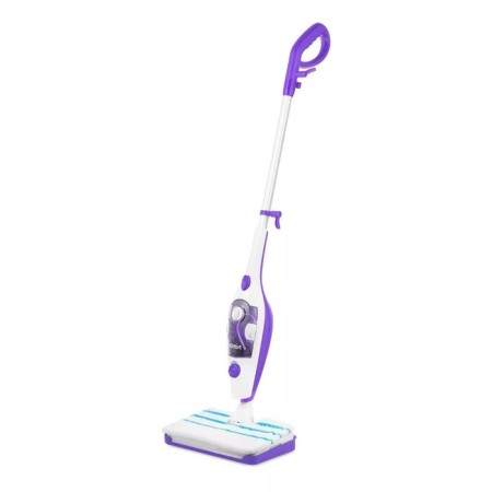 Steam mop KitFort KT-1050, 1500 W, 350 ml, cord 4.9 m, white-violet