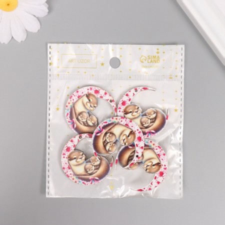 Decor for creativity Tree "Family Otdr" 3.7x3.6x0.3 cm-3