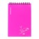 STILL A6, 80 sheets, cage, Erichkrause "Silhouette", plastic cover silk -screen, 100%bloc of 100%, pink