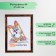 Photo frame plastic 21x30 cm dark nut 282