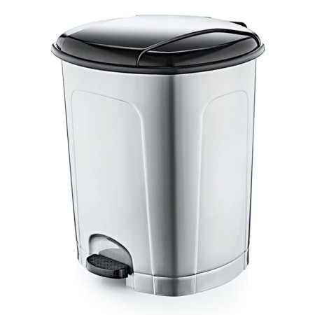 Garbage tank plastic hobbylife, with a lid and pedal, 50 liters-1