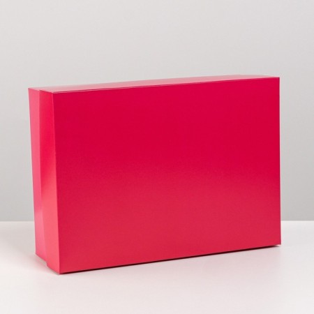Gift folding box, packaging, Fuchsia, 21 x 15 x 7 cm-3