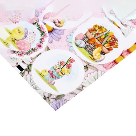Stick for flowers and gifts "Easter patterns", 16 × 9.5 cm-2
