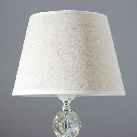 Table lamp 16715/1BG E27 40W chromium/beige 22x22x36 cm Risalux-2