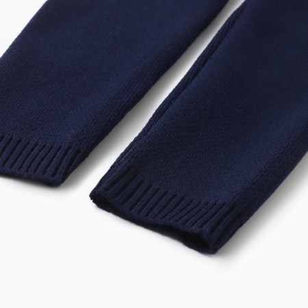 Costume (sweater and trousers) children's minku, dark blue color, height 122 cm-15
