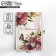 Congratulatory card "Happy anniversary!", Flowers, 19 x 29 cm