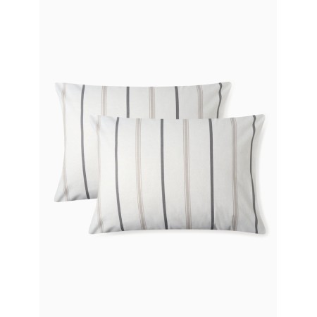 A set of pillowcases "Ethel" 50x70cm - 2pcs, Bely, Poplin 125 g/m2, HL 100%